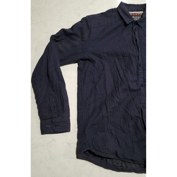 Rustic Outfitters Plaid Thermal Lined Flannel Shirt M Shacket Heavyweight NWOT - Picture 6 of 10